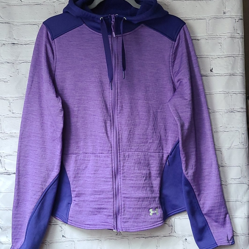 UA Women's Zip Up Hoodie SZ L